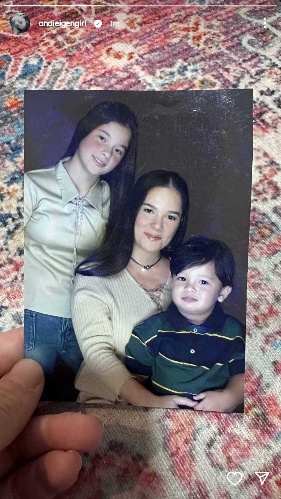 Andi Eigenmann, nag-post ng lumang picture nila ni Jaclyn Jose Andi Eigenmann, nag-post ng lumang picture nila ni Jaclyn Jose