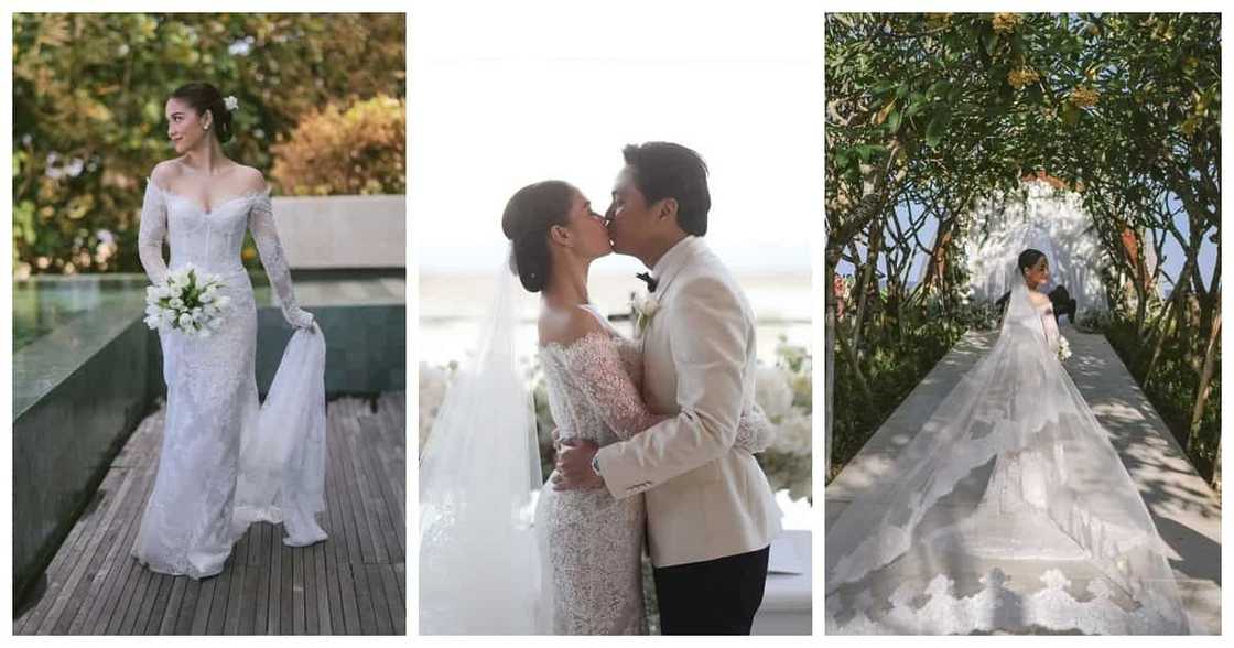 Wedding photos nina Maja Salvador at Rambo Nuñez, viral sa social media