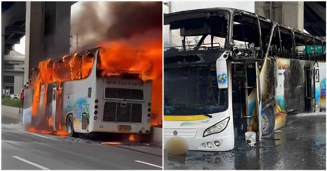 20 estudyante at 3 teacher sa Thailand, nasawi matapos magliyab ang bus na sinasakyan nila