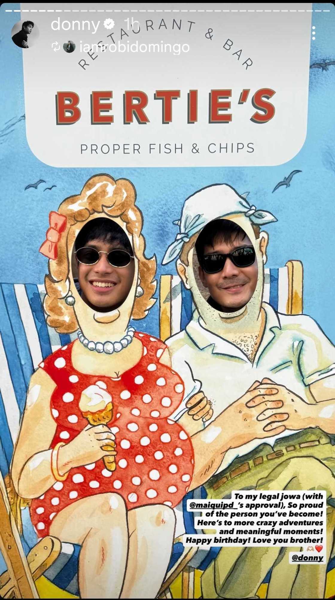 Robi Domingo posts playful birthday greeting for Donny Pangilinan; Maiqui Pineda reacts Robi Domingo posts playful birthday greeting for Donny Pangilinan; Maiqui Pineda reacts