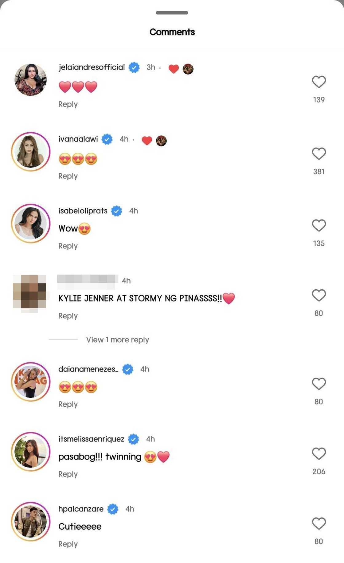 Celebrities gush over Zeinab Harake's 'twinning' moment with Bia Celebrities gush over Zeinab Harake's 'twinning' moment with Bia