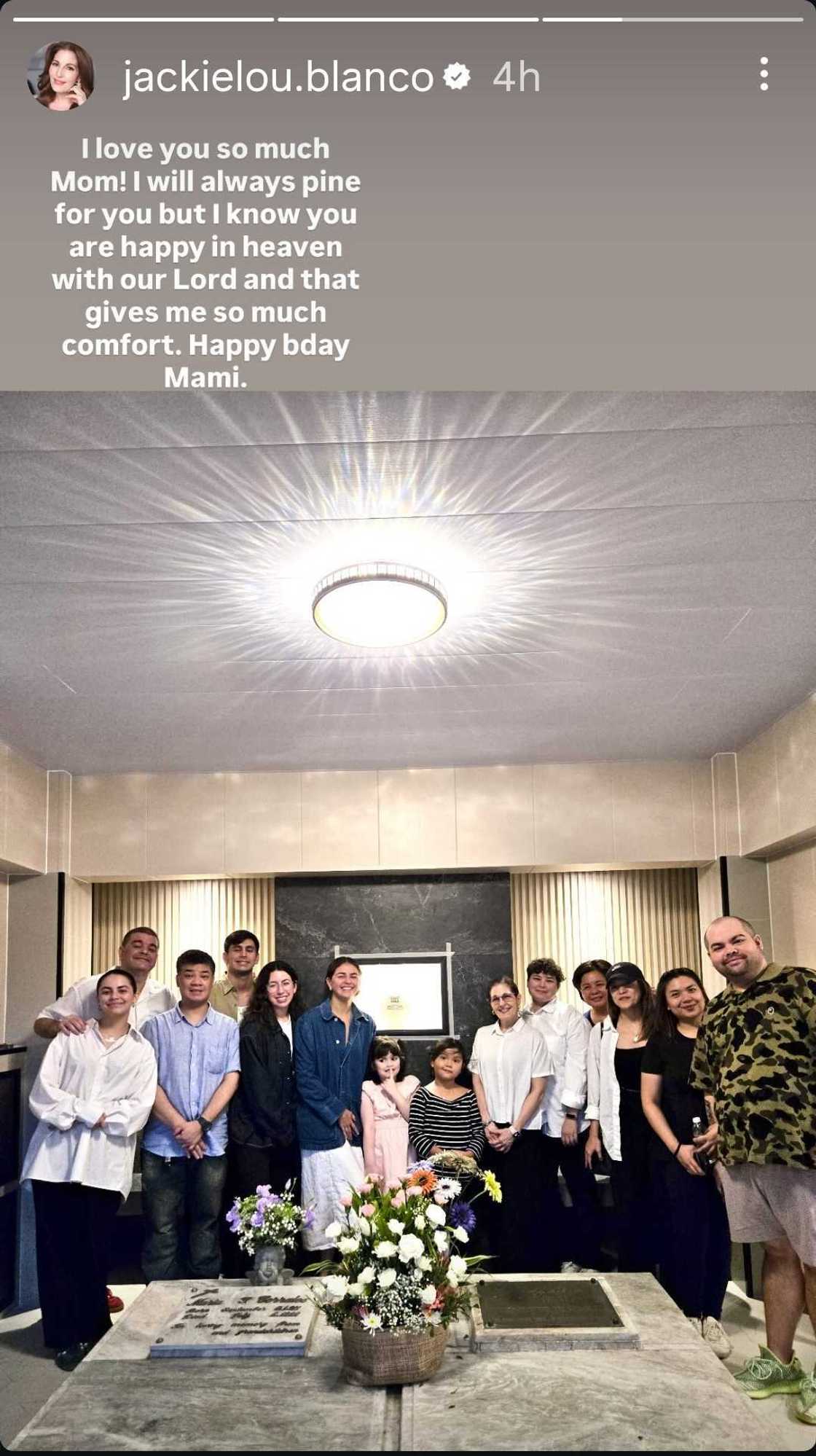 Jackie Lou Blanco marks late mother Pilita Corrales’ birthday with emotional posts Jackie Lou Blanco marks late mother Pilita Corrales’ birthday with emotional posts