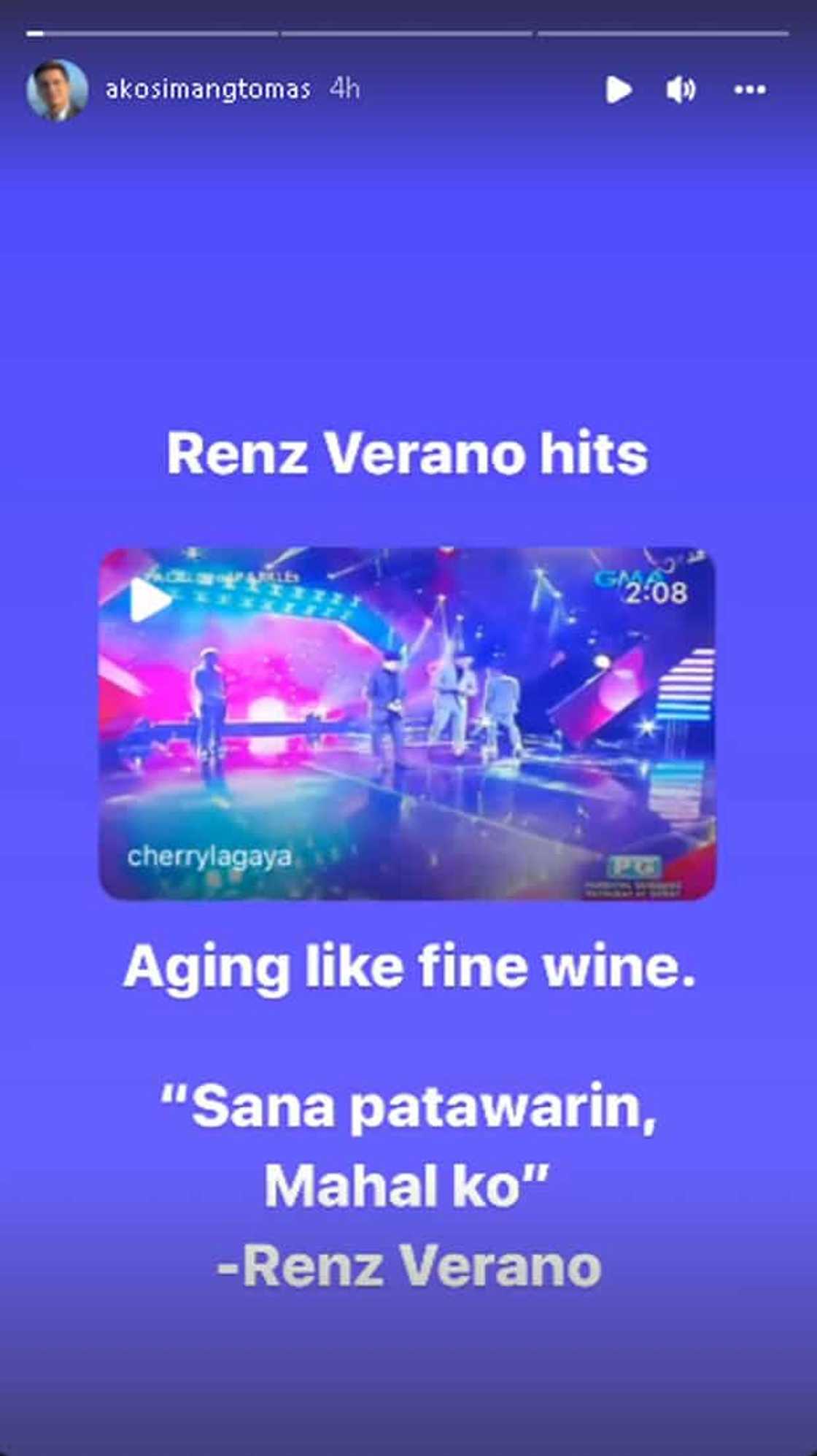 Tom Rodriguez, nag-post ng "sana patawarin, mahal ko" lyrics ng kanta ni Renz Verano