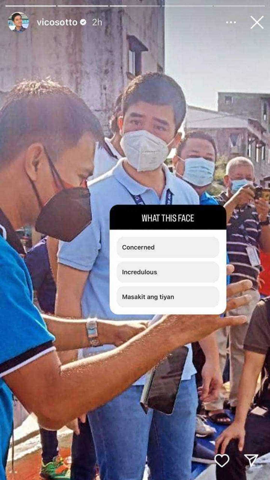 Vico Sotto, nagpa-poll sa social media tungkol sa kanyang reaksyon sa viral photo