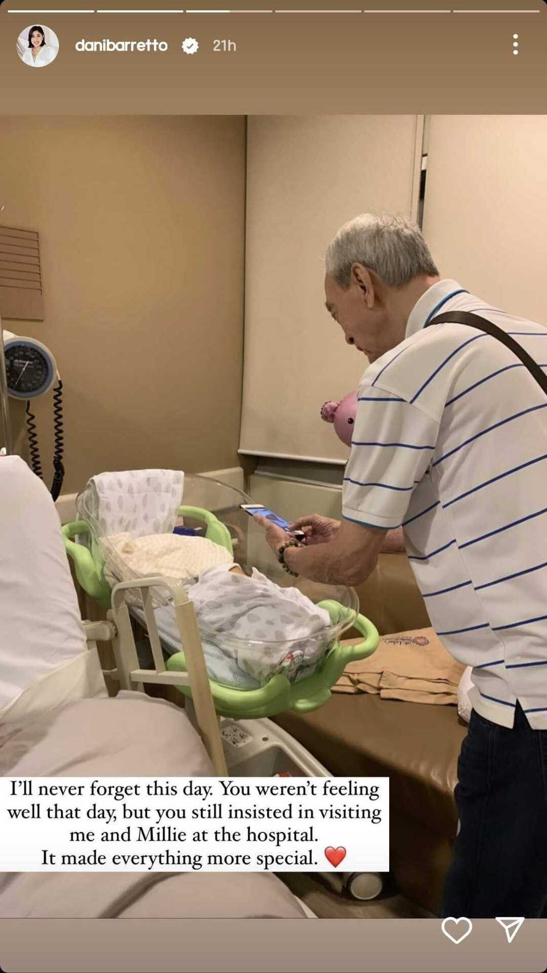 Dani Barretto remembers her late grandfather Miguel Barretto on his birthday Dani Barretto remembers her late grandfather Miguel Barretto on his birthday