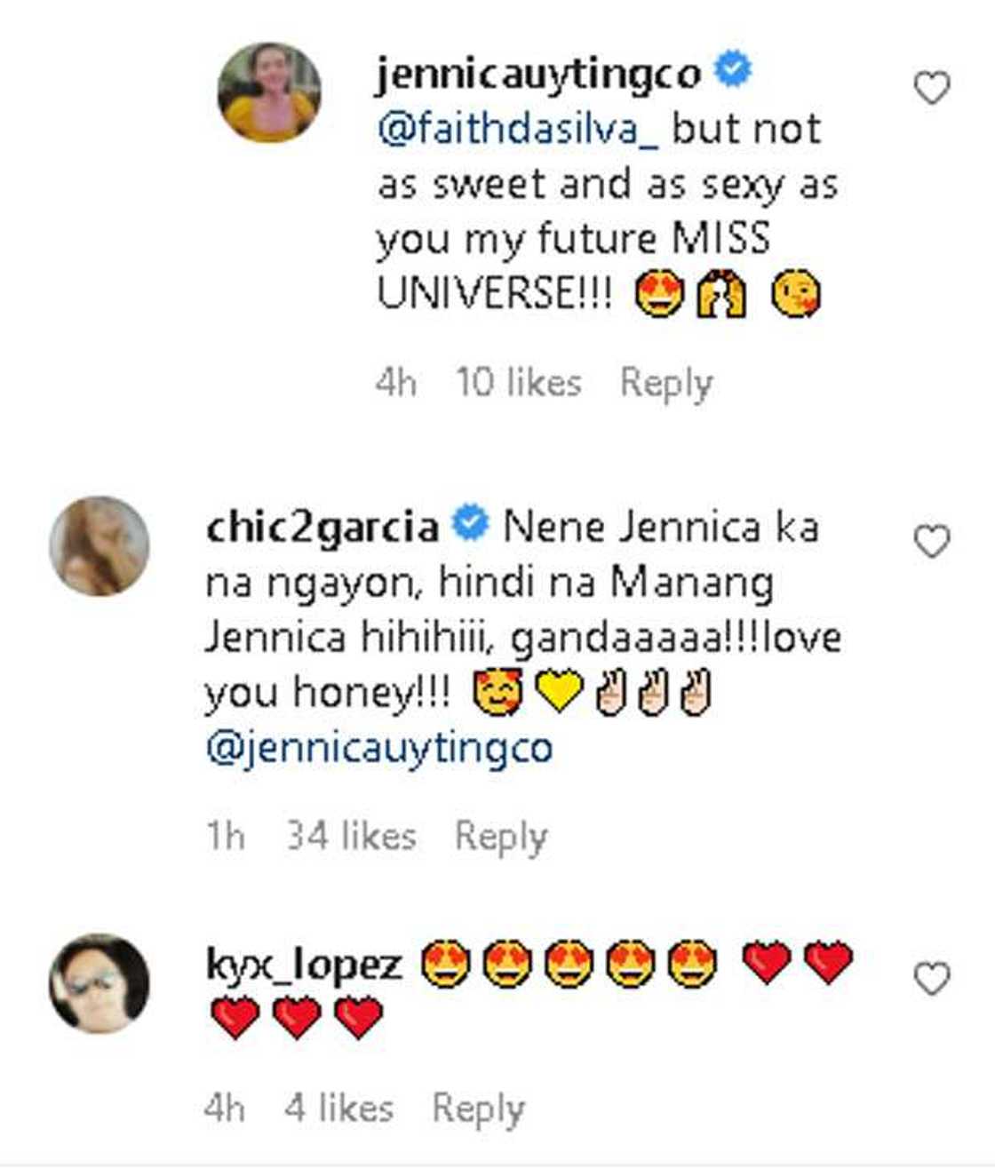 Jean Garcia shows unwavering support to Jennica amid latter's separation from Alwyn Uytingco Jean Garcia shows unwavering support to Jennica amid latter's separation from Alwyn Uytingco