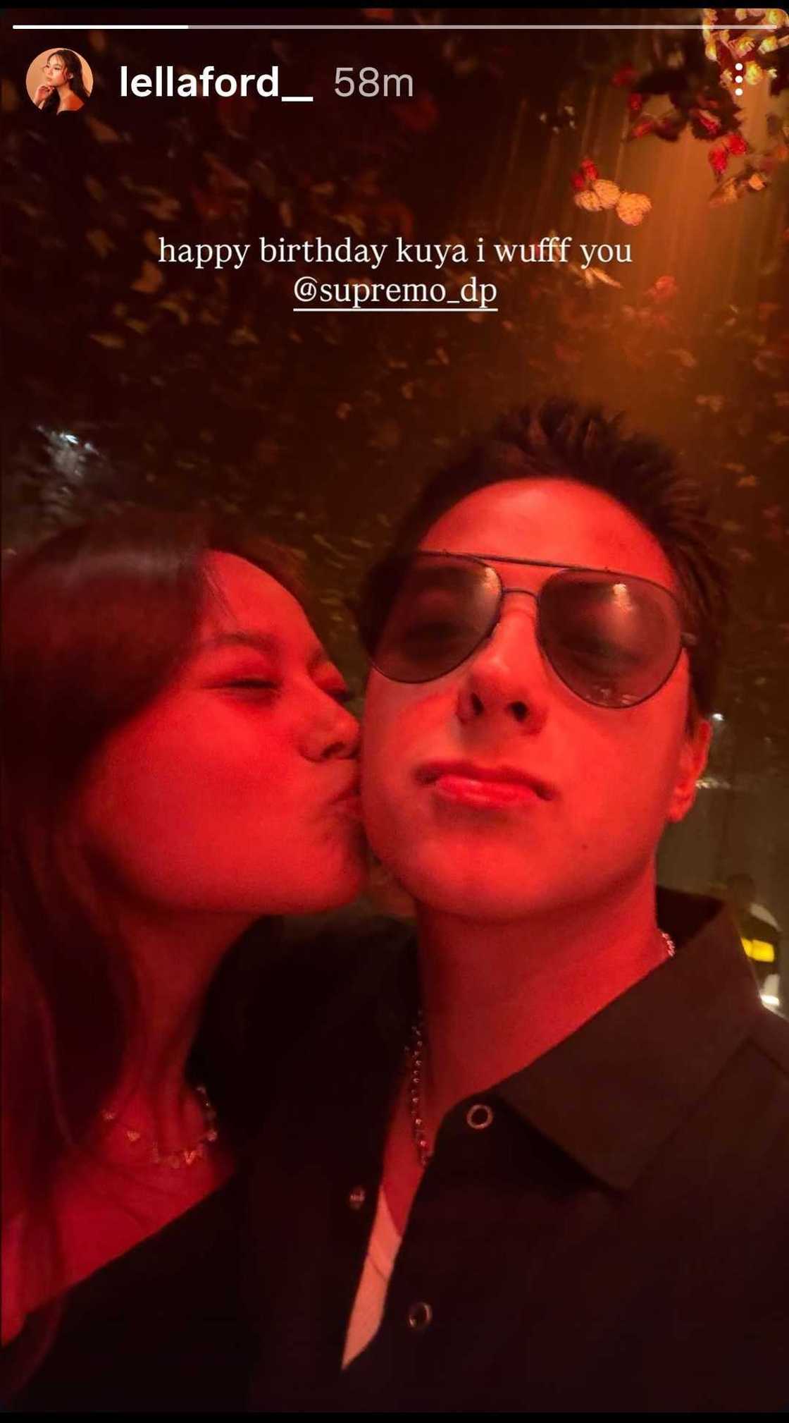 Lella Ford, may sweet birthday greeting para kay Daniel Padilla