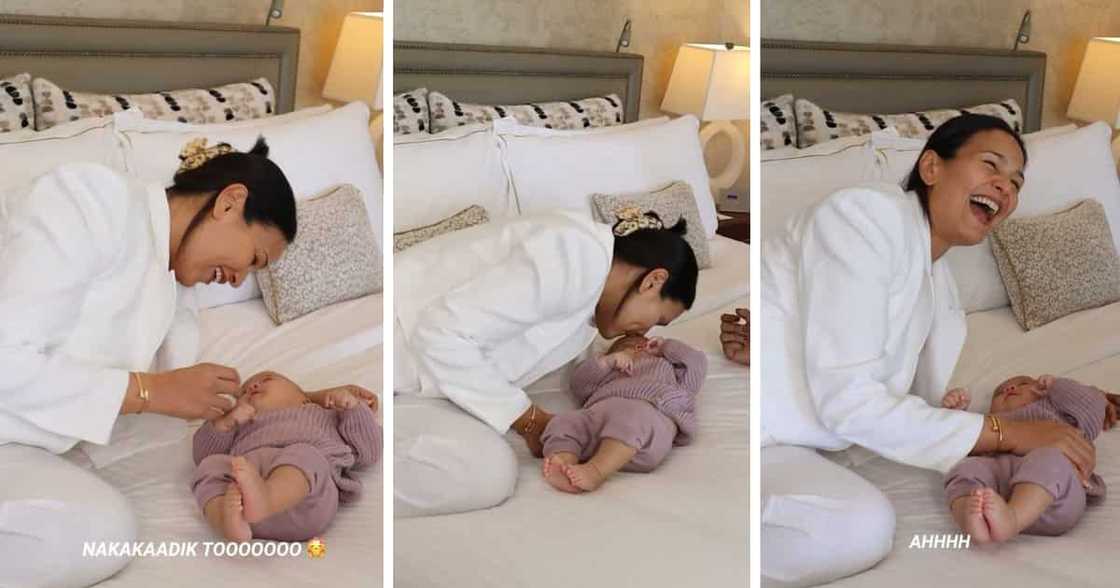 Video ni Iza Calzado na gigil na gigil kay baby Deia Amihan, kinagiliwan Video ni Iza Calzado na gigil na gigil kay baby Deia Amihan, kinagiliwan