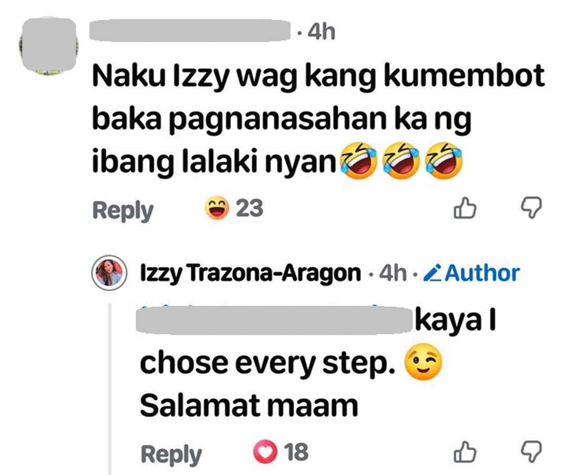Izzy Trazona, nag-reply sa comments tungkol sa pag-Zumba niya Izzy Trazona, nag-reply sa comments tungkol sa pag-Zumba niya
