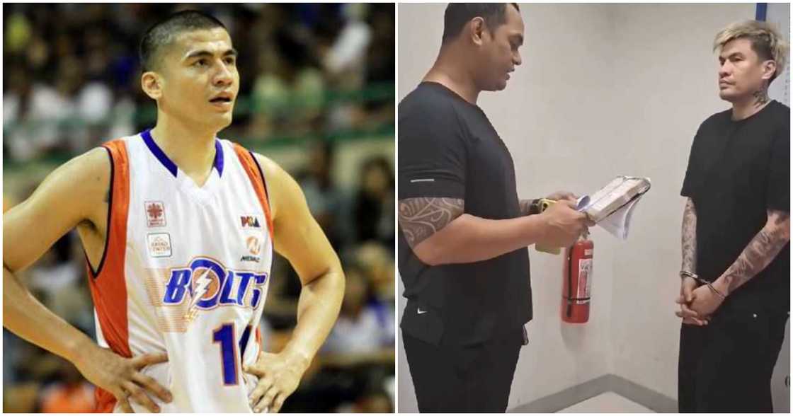 Ex-PBA player na si Mark 'Macmac' Cardona, arestado sa Taguig Ex-PBA player na si Mark 'Macmac' Cardona, arestado sa Taguig