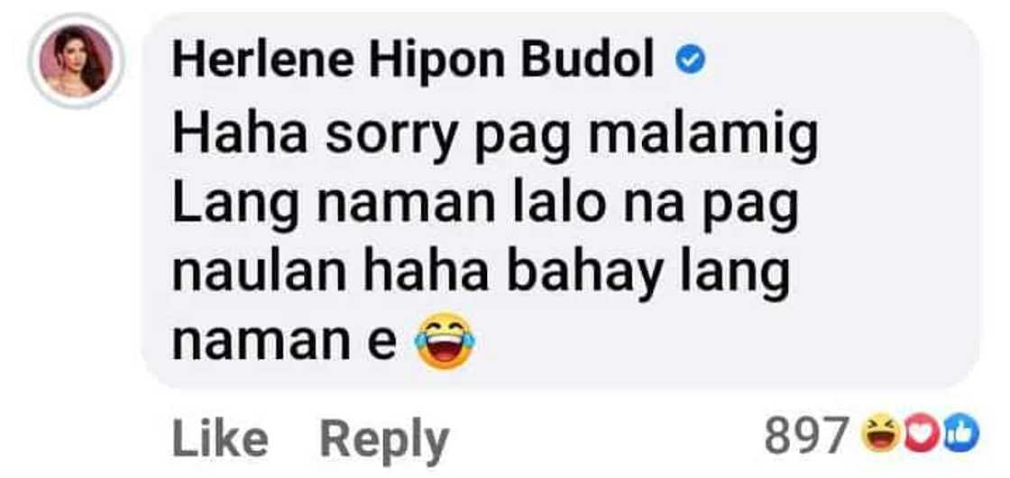 Herlene Budol, nag-react sa post ukol sa hindi niya umano pagiging palaligo noon: “Haha sorry” Herlene Budol, nag-react sa post ukol sa hindi niya umano pagiging palaligo noon: “Haha sorry”
