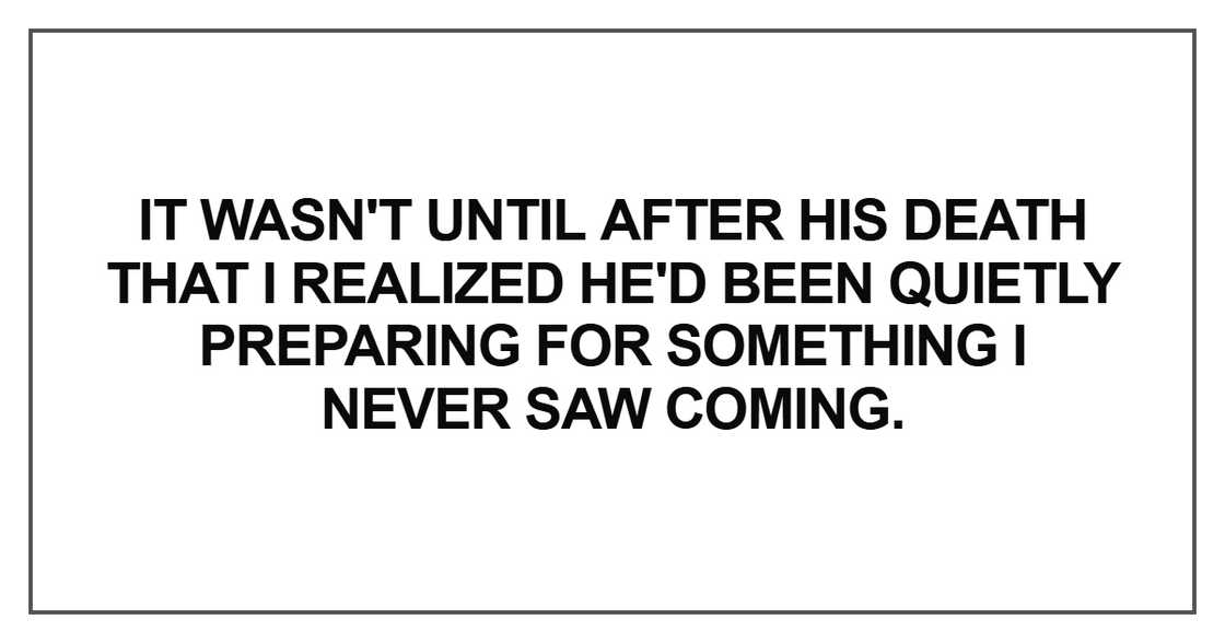 It wasn't until after his death It wasn't until after his death