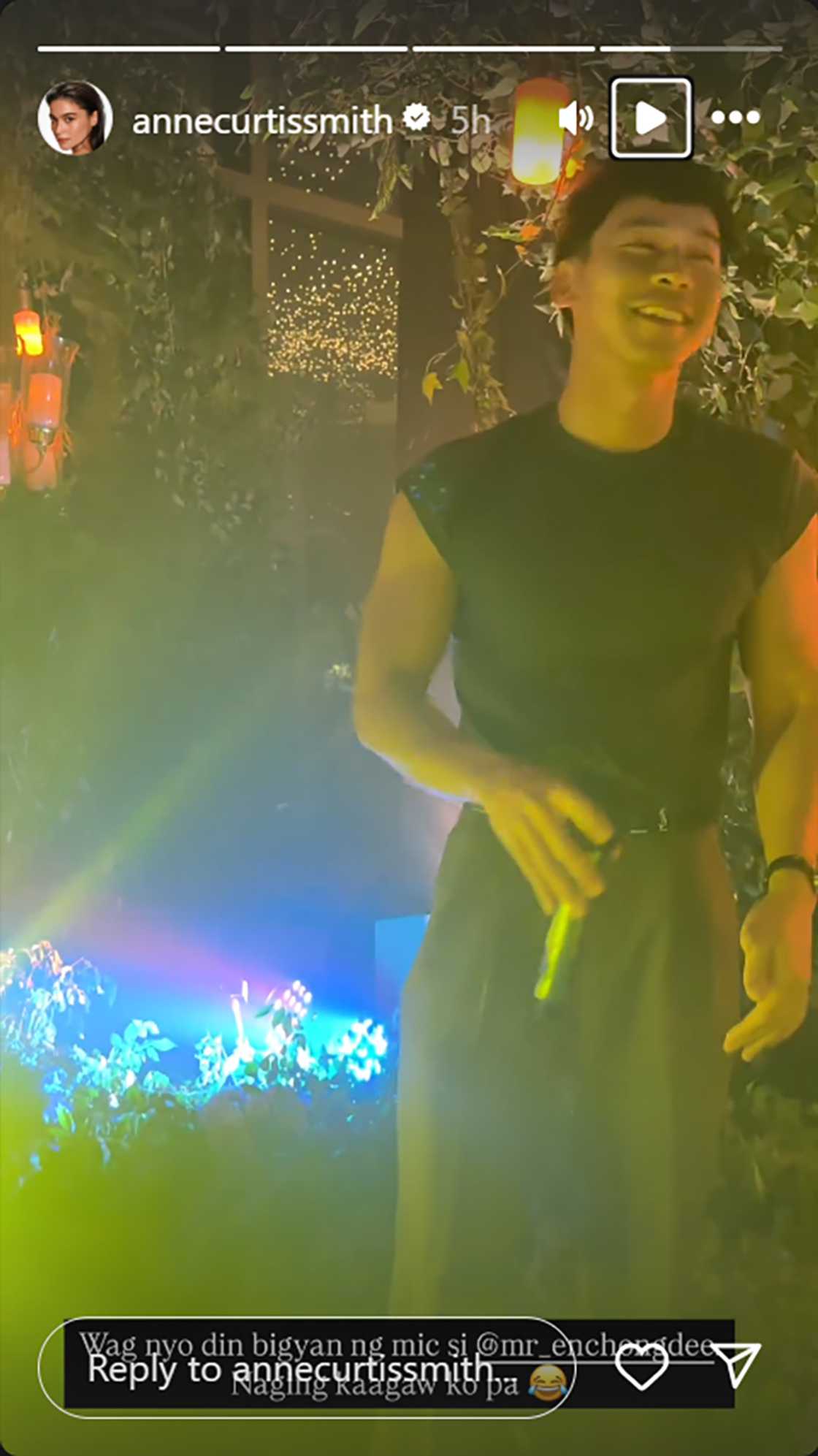 Anne Curtis, may paalala sa mga mag-iimbita sa kanya sa Christmas party ukol sa “mic” Anne Curtis, may paalala sa mga mag-iimbita sa kanya sa Christmas party ukol sa “mic”