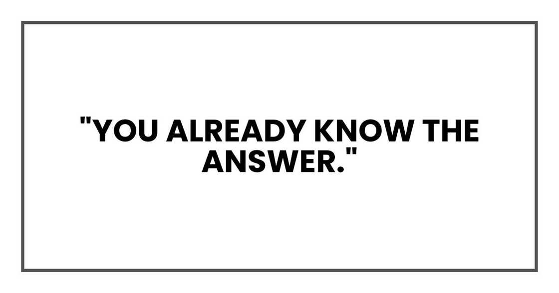 THE ANSWER THE ANSWER