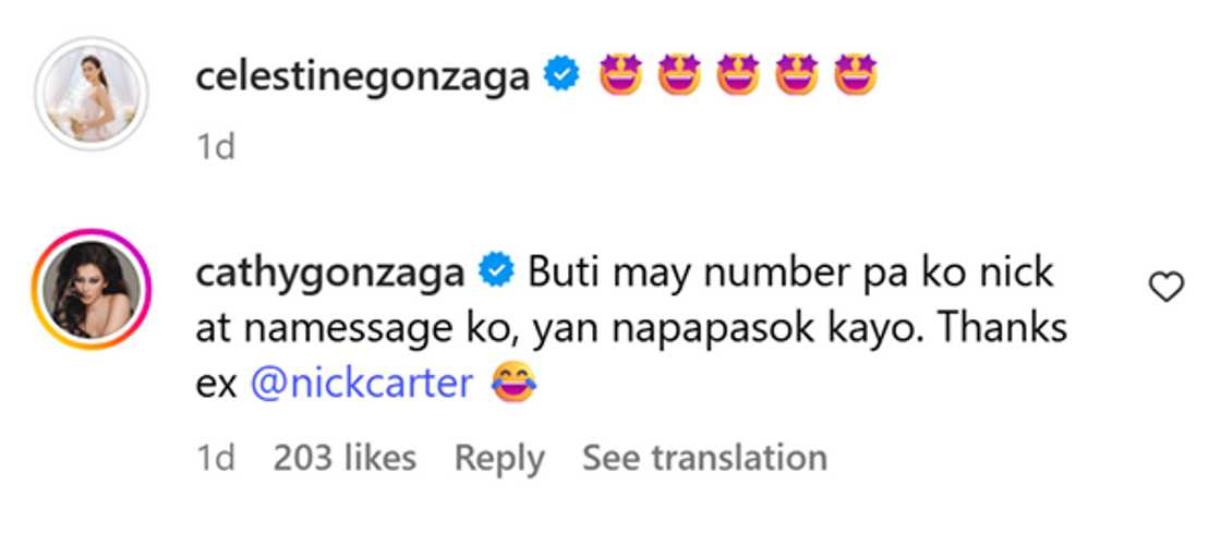 Alex Gonzaga leaves funny comment on Toni Gonzaga’s video with Backstreet Boys Alex Gonzaga leaves funny comment on Toni Gonzaga’s video with Backstreet Boys