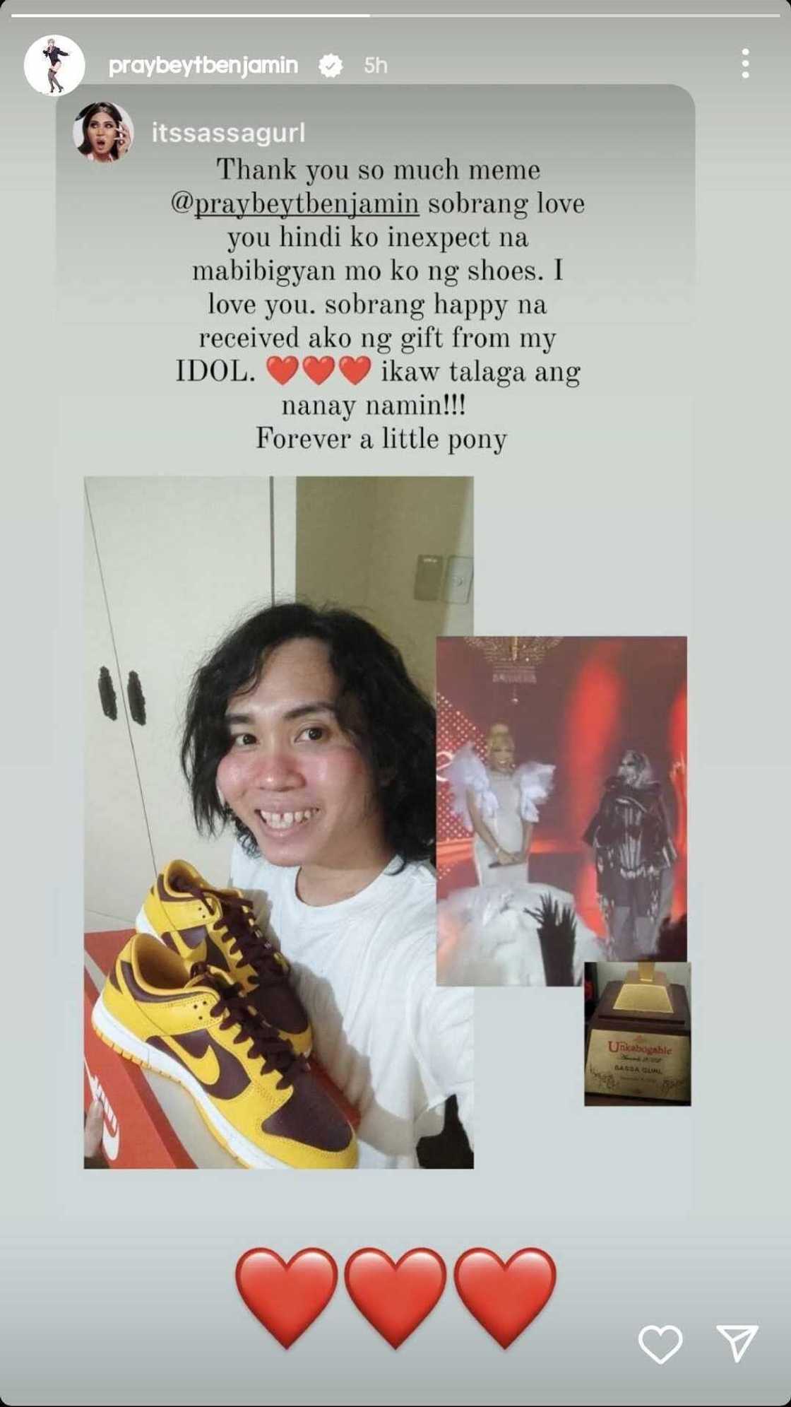 Sassa Gurl, pinasalamatan si Vice Ganda sa regalo nito: "Hindi ko in-expect" Sassa Gurl, pinasalamatan si Vice Ganda sa regalo nito: "Hindi ko in-expect"