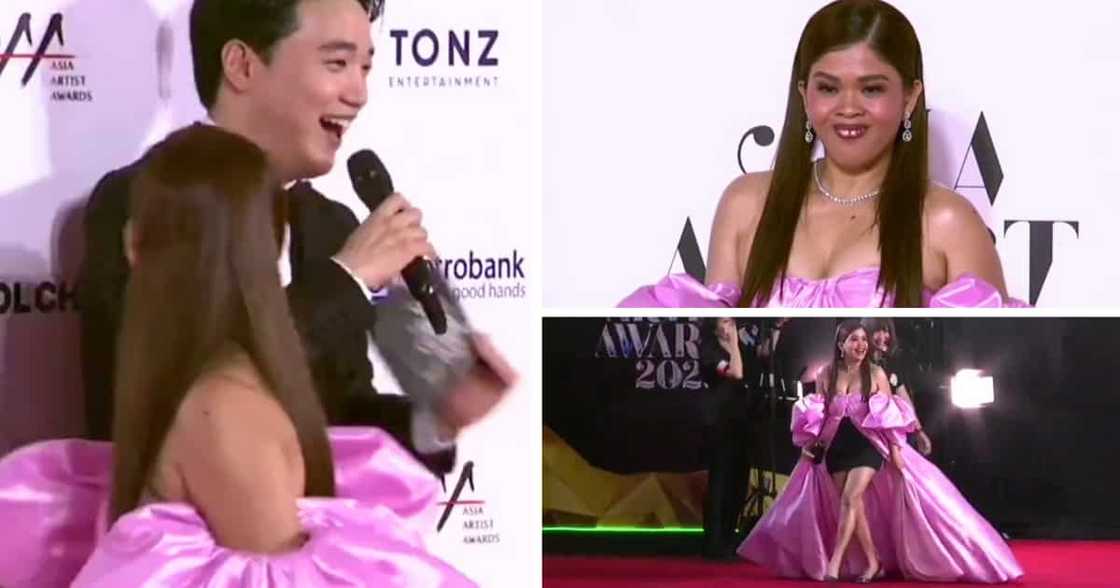 Red carpet moment ni Melai Cantiveros, kinaaliwan; Ryan Bang, may mga kwelang reaksyon Red carpet moment ni Melai Cantiveros, kinaaliwan; Ryan Bang, may mga kwelang reaksyon