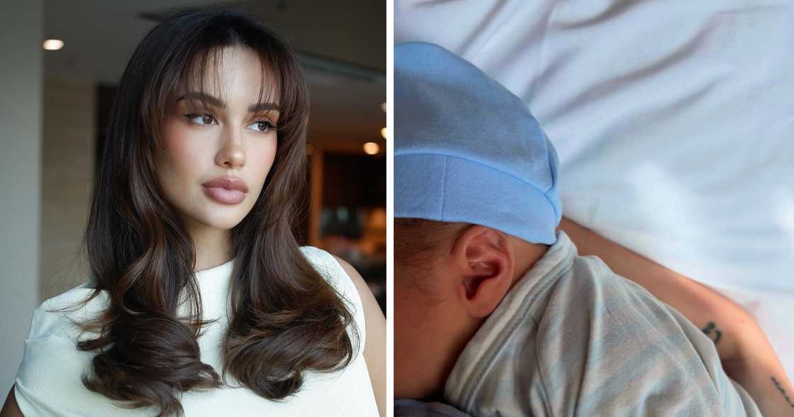 Celeste Cortesi, isinilang na ang first baby nila ng ex-partner na si Jonathan Sterling