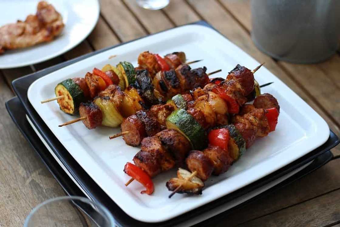 Chicken shashlik recipe Chicken shashlik recipe