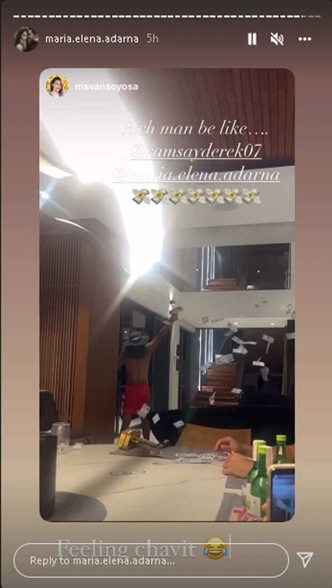 Ellen Adarna, nawindang sa peg ni Derek Ramsay: "Feeling Chavit" Ellen Adarna, nawindang sa peg ni Derek Ramsay: "Feeling Chavit"