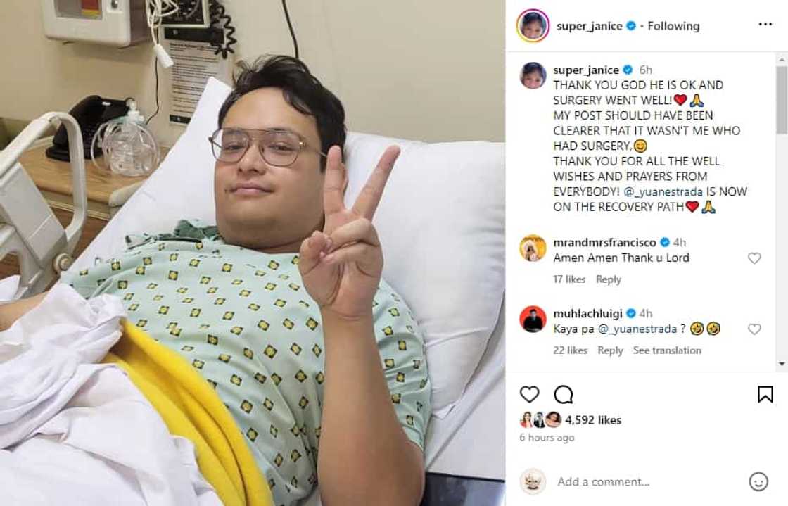Anak nina Janice de Belen at John Estrada na si Yuan, inoperahan Anak nina Janice de Belen at John Estrada na si Yuan, inoperahan