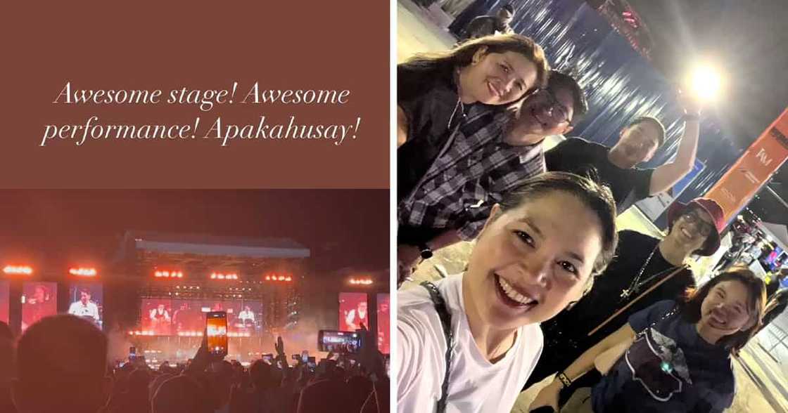 Judy Ann Santos, sa reunion concert ng Rivermaya: "Apakahusay"