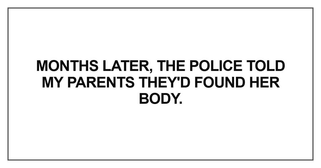 we weren't