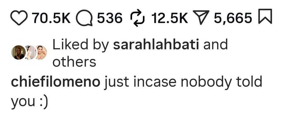 Chie Filomeno shares mental health support post; Sarah Lahbati among those who liked it Chie Filomeno shares mental health support post; Sarah Lahbati among those who liked it