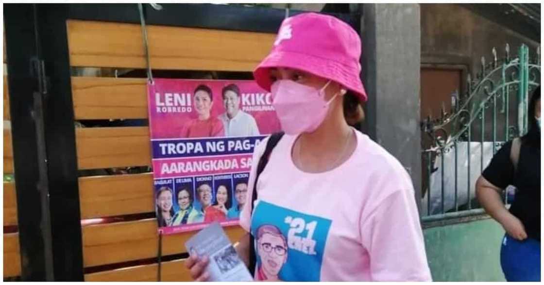 Jodi Sta. Maria, sumama sa house-to-house campaign ng mga 'Kakampink' Jodi Sta. Maria, sumama sa house-to-house campaign ng mga 'Kakampink'