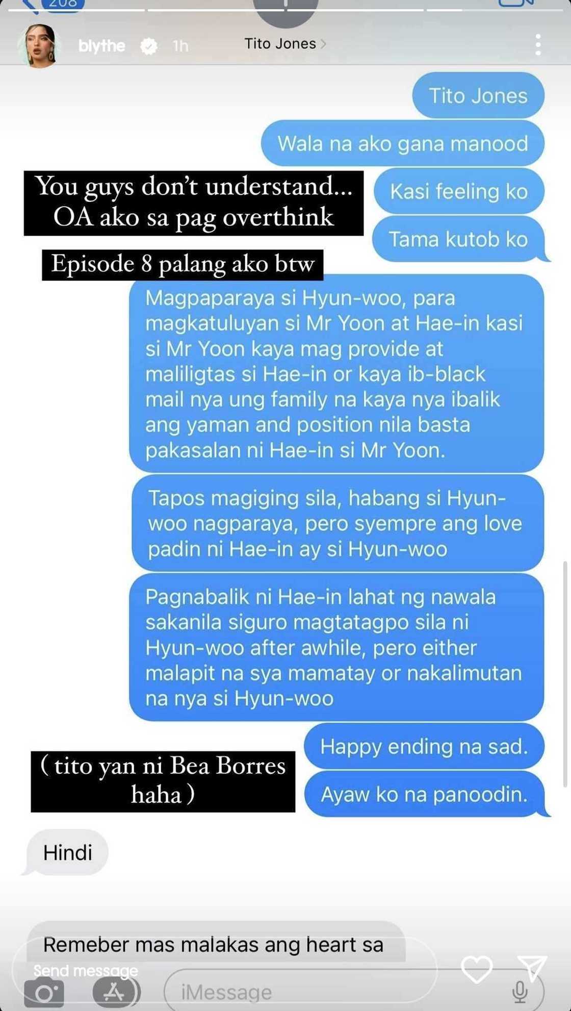 Andrea Brillantes sa panonood ng 'QoT' na K-Drama: "Super sakit na ng puso ko" Andrea Brillantes sa panonood ng 'QoT' na K-Drama: "Super sakit na ng puso ko"
