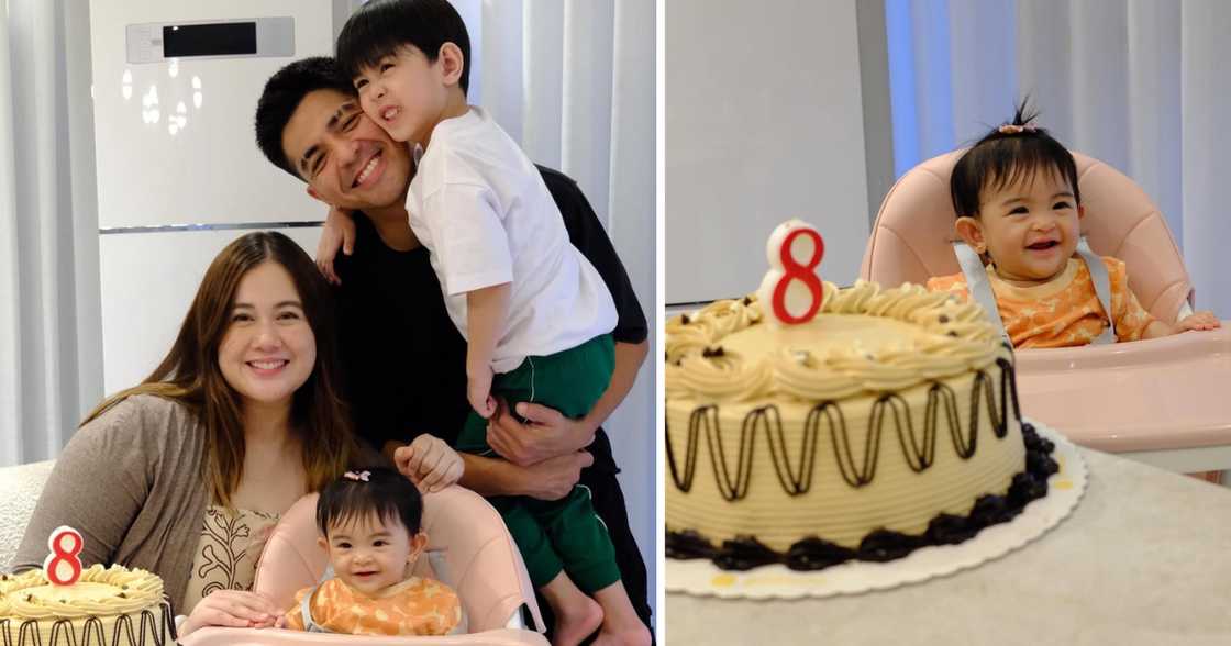 Pamilya nina Mark Herras at Nicole Donesa, ipinagdiwang ang ika-8 buwan ni Baby Mija (Photos: @nicole_donesa)