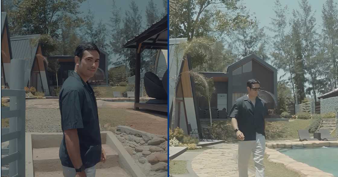 Gerald Anderson, pinasilip ang bagong marangyang resort sa Zambales Gerald Anderson, pinasilip ang bagong marangyang resort sa Zambales