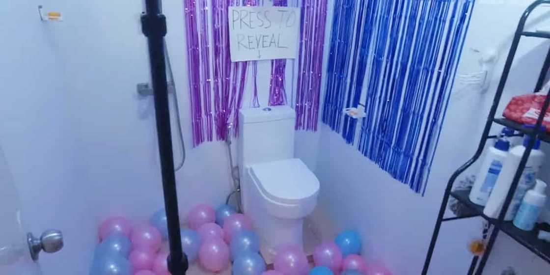 Low budget gender reveal ng isang netizen, kinagiliwan sa social media Low budget gender reveal ng isang netizen, kinagiliwan sa social media