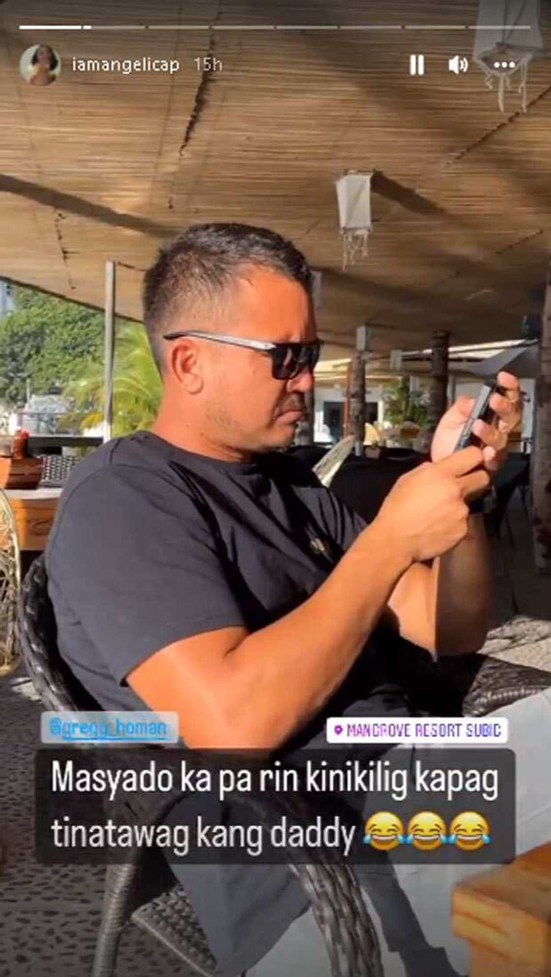 Boyfriend ni Angelica Panganiban na si Gregg, kinikilig sa tuwing tinatawag na "daddy" Boyfriend ni Angelica Panganiban na si Gregg, kinikilig sa tuwing tinatawag na "daddy"