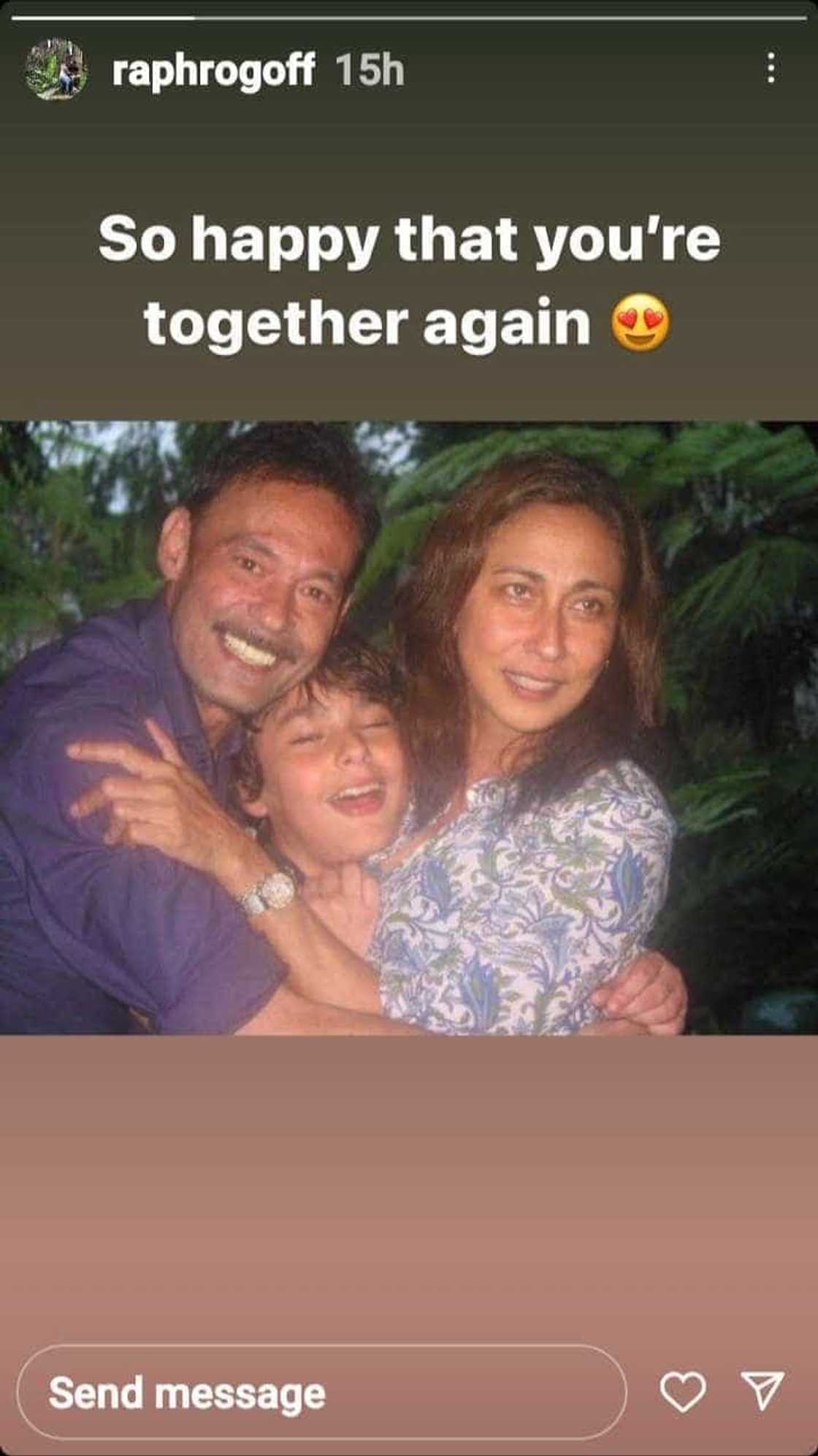 Cherie Gil’s son’s post about the actress and Mark Gil touches hearts Cherie Gil’s son’s post about the actress and Mark Gil touches hearts