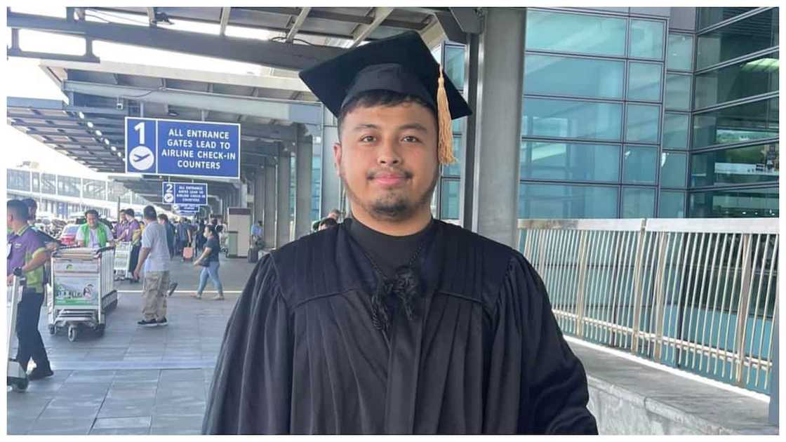 Jim Morales, naka-toga patungong Japan: "thank you immigration PH" Jim Morales, naka-toga patungong Japan: "thank you immigration PH"