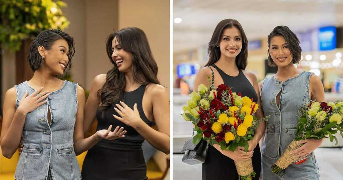 Michelle Dee at Anntonia Porsild, reunited; dating pambato ng Thailand sa Miss U, andito sa Pinas Michelle Dee at Anntonia Porsild, reunited; dating pambato ng Thailand sa Miss U, andito sa Pinas
