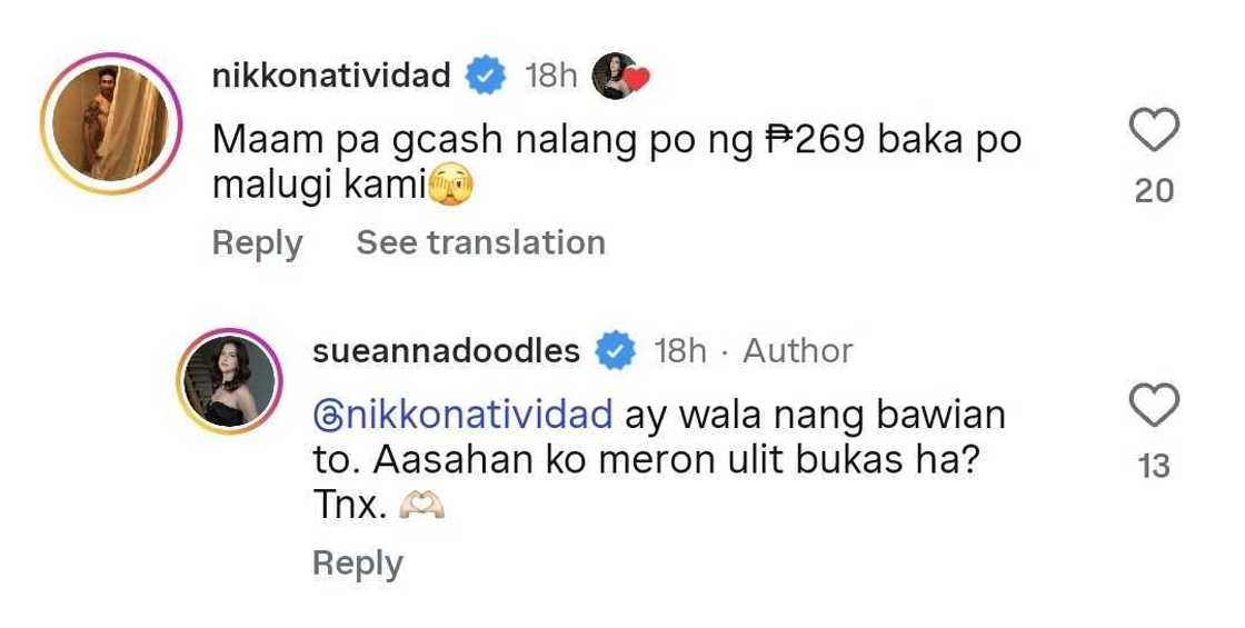 Palitan nina Nikko Natividad at Sue Ramirez sa 'July dump' ng huli, kinaaliwan ng netizens