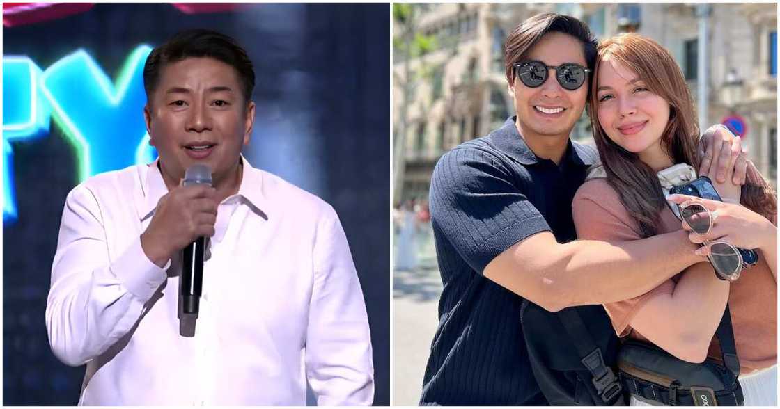Willie Revillame, binati sina Coco Martin, Julia Montes at mga anak nila Willie Revillame, binati sina Coco Martin, Julia Montes at mga anak nila