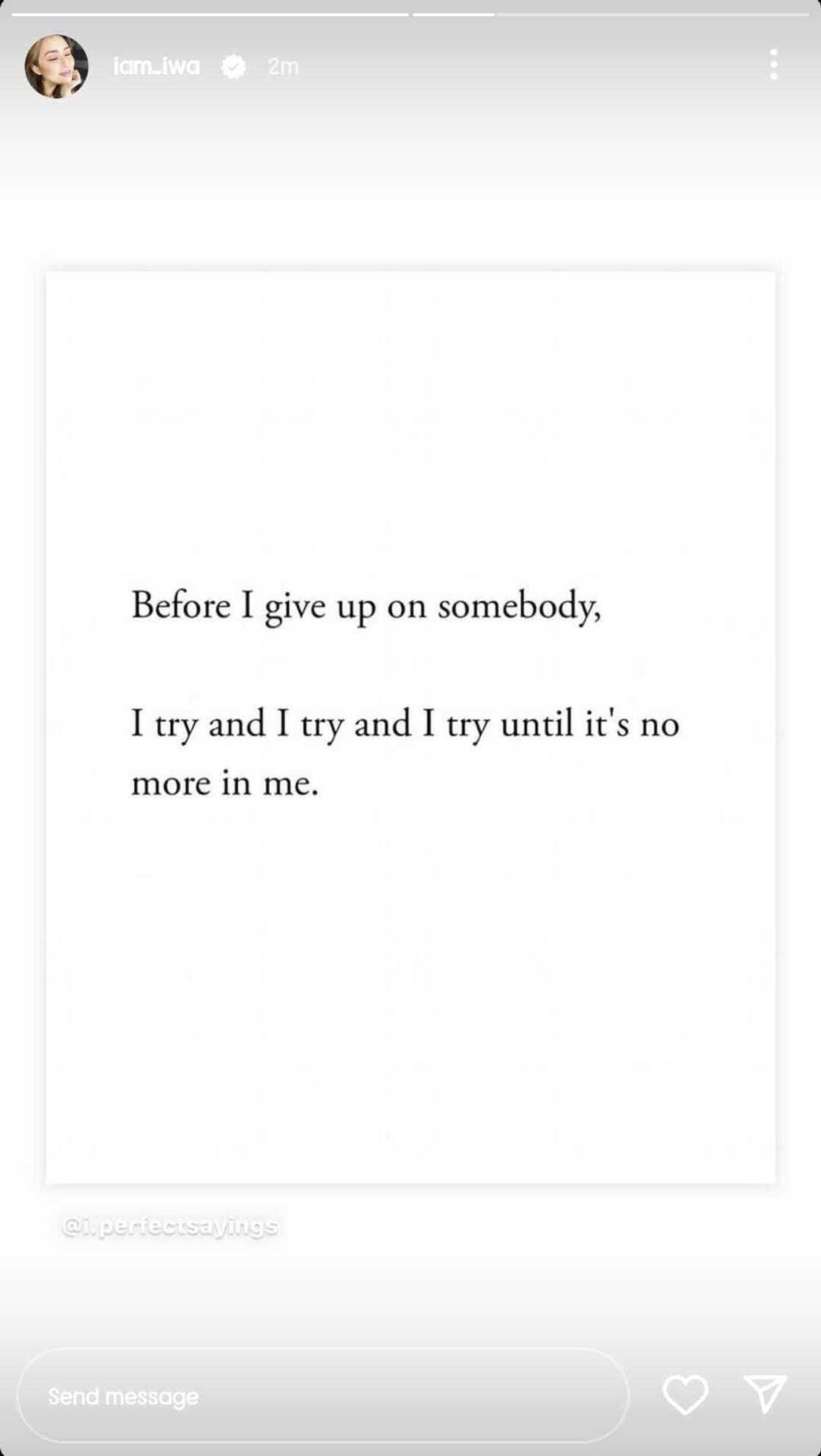 Iwa Moto, may panibagong post sa social media: "Starting to get exhausted" Iwa Moto, may panibagong post sa social media: "Starting to get exhausted"