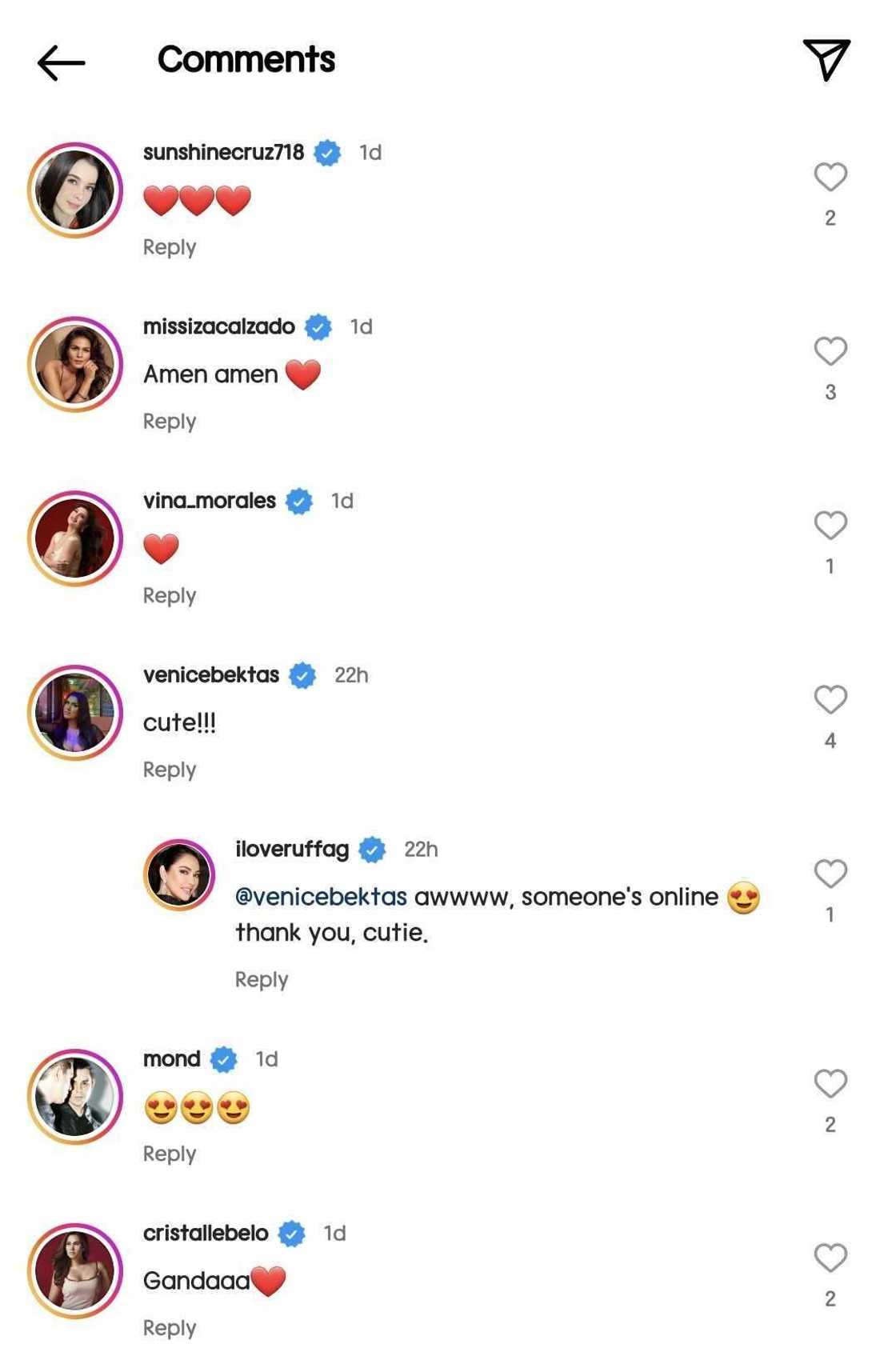 Celebrities and netizens gush over Ruffa Gutierrez's new stunning photo Celebrities and netizens gush over Ruffa Gutierrez's new stunning photo