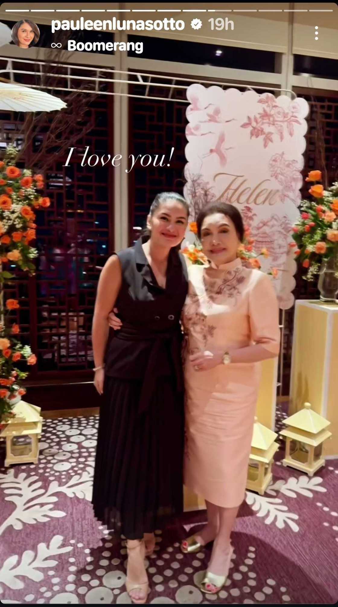 Pauleen Luna, ibinida ilang mga tagpo sa birthday celebration ni Helen Gamboa Pauleen Luna, ibinida ilang mga tagpo sa birthday celebration ni Helen Gamboa