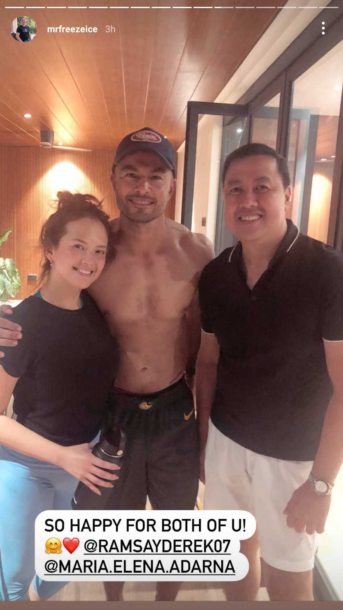 Derek Ramsay's BFF says actor is in love with Ellen Adarna; so happy for both of them Derek Ramsay's BFF says actor is in love with Ellen Adarna; so happy for both of them