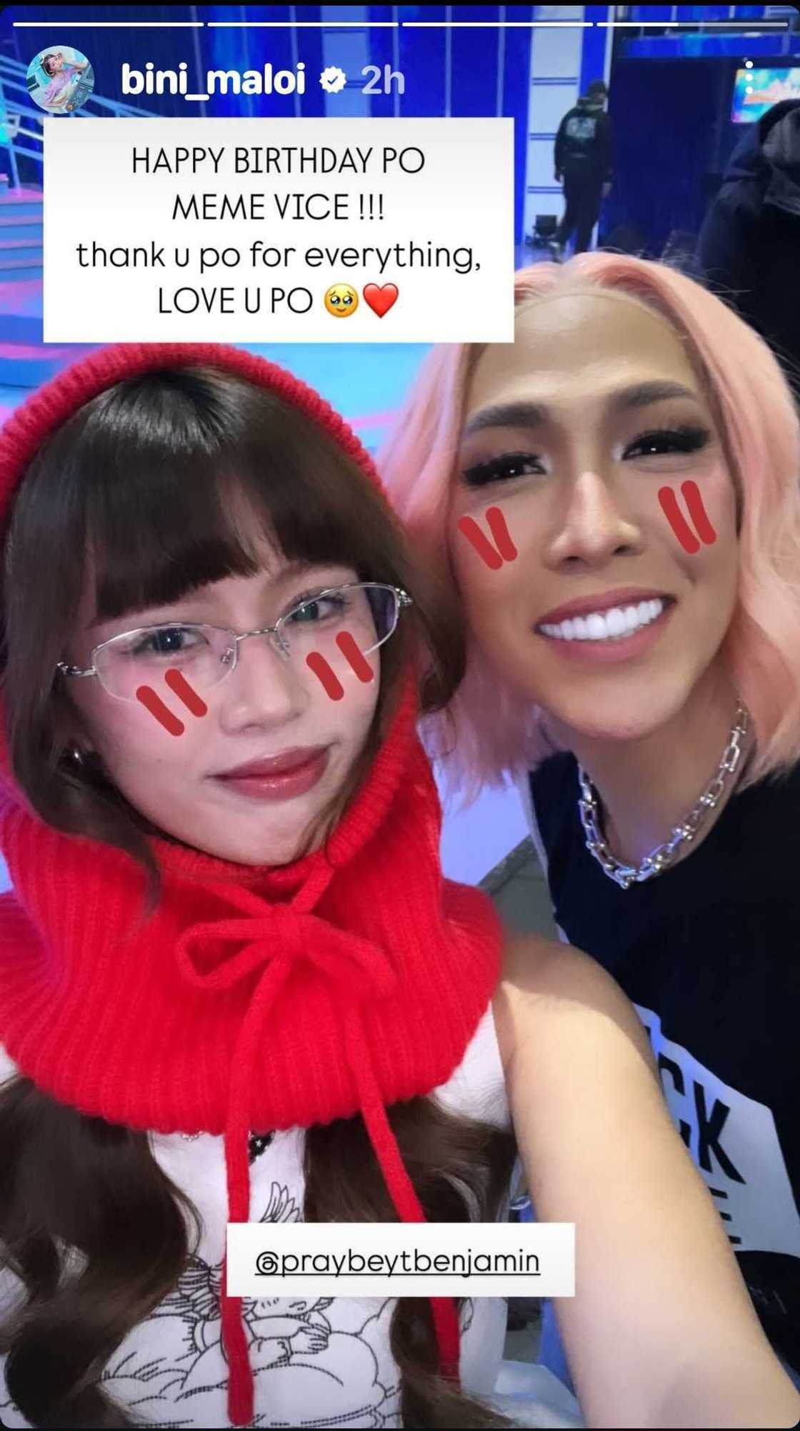 BINI Maloi, may sweet birthday message para kay Vice Ganda BINI Maloi, may sweet birthday message para kay Vice Ganda