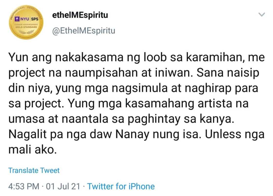 Ogie Diaz, binahaging "naloka" raw si Annabelle Rama sa paglipat ni Bea Alonzo Ogie Diaz, binahaging "naloka" raw si Annabelle Rama sa paglipat ni Bea Alonzo
