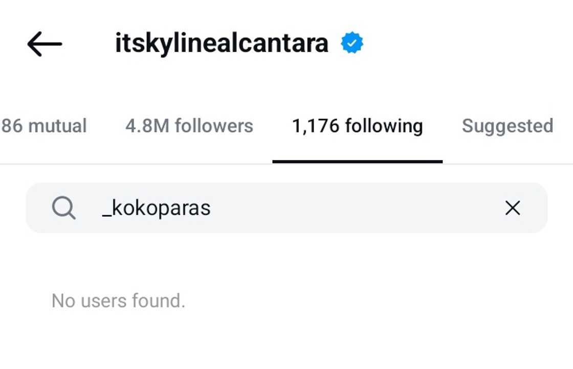 Netizens, napansing naka-unfollow sa IG sina Kyline Alcantara at Kobe Paras sa isa't-isa Netizens, napansing naka-unfollow sa IG sina Kyline Alcantara at Kobe Paras sa isa't-isa