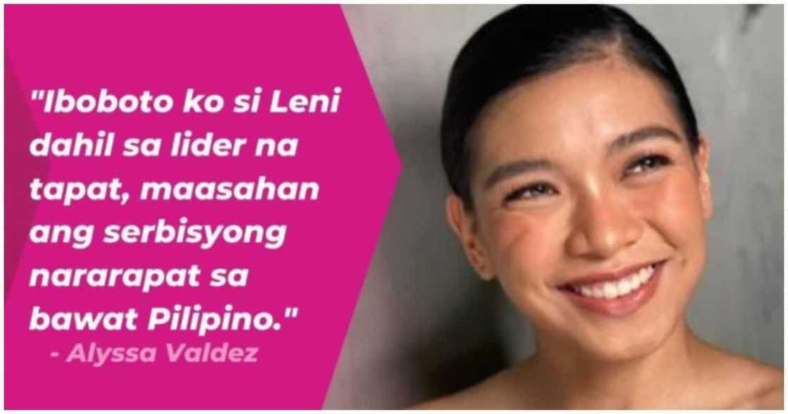Alyssa Valdez, trending matapos na ipakita ang pagsuporta kay VP Leni Robredo Alyssa Valdez, trending matapos na ipakita ang pagsuporta kay VP Leni Robredo