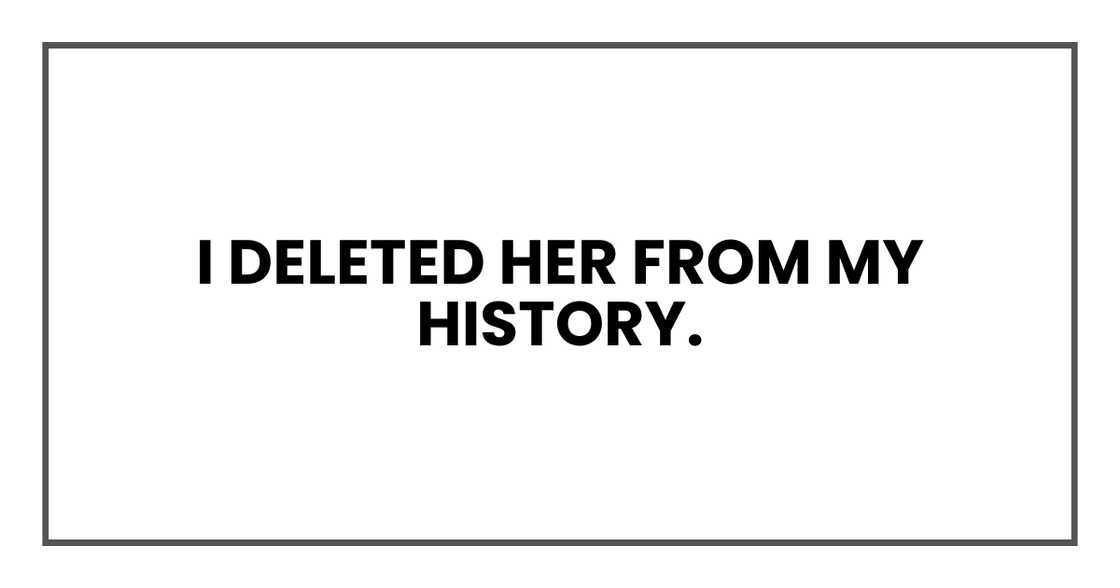 Years of bitterness.