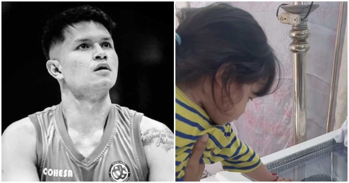 Anak ng pinatay na dating player ng MPBL at NCAA, sinusubukang gisingin ang ama