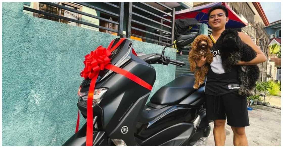 BF, nakatanggap ng mamahaling motorsiklo bilang birthday gift ni GF BF, nakatanggap ng mamahaling motorsiklo bilang birthday gift ni GF